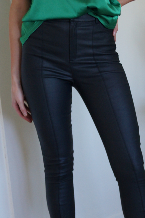 Lido High Waisted Faux Leather Pants – Luxxhaven