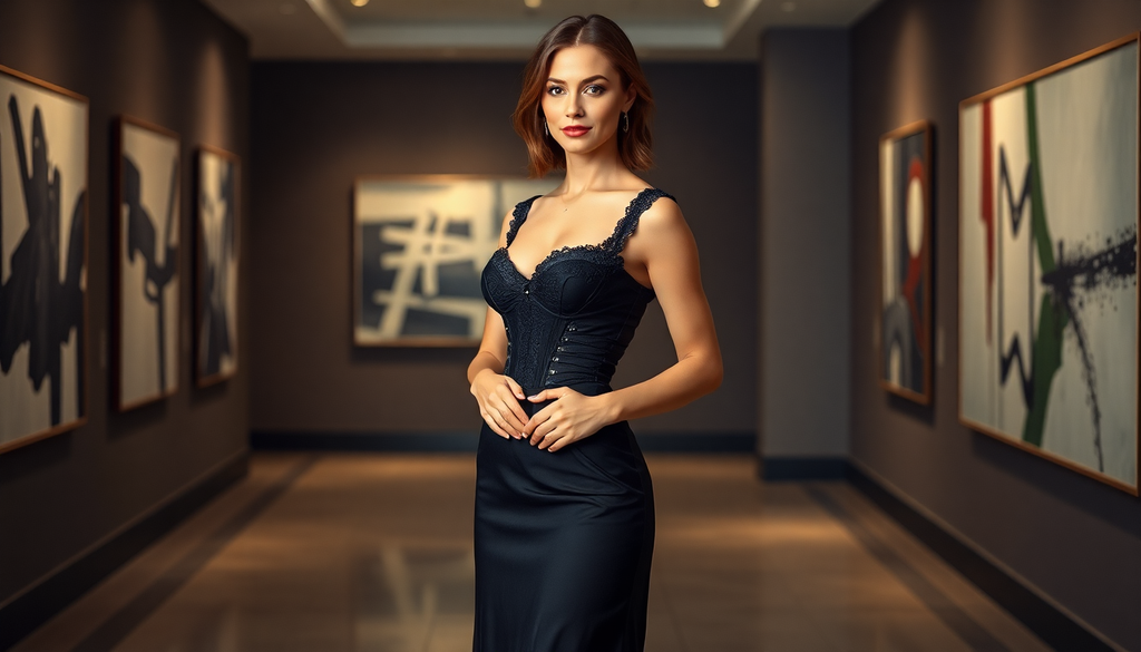 Slay in Style: The Perfect Black Corset Midi Dress for Your Next Formal Event