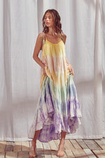 Empire State of Love Tiered Maxi Dress