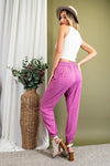 Instant Karma Knit Joggers - Pink