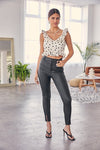 Lido High Waisted Faux Leather Pants