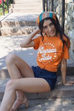 American Babe Classic Tee - Orange